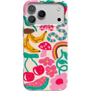 Casely iPhone 17 Pro Max Case | Powder Pups | Dog Sled | Compatible with MagSafe | Classic Ultra Thin Design(Doodle Bug | Crayola Crayon)