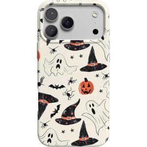 Casely iPhone 17 Pro Max Case | Powder Pups | Dog Sled | Compatible with MagSafe | Classic Ultra Thin Design(Feeling Witchy | Haunted Halloween)