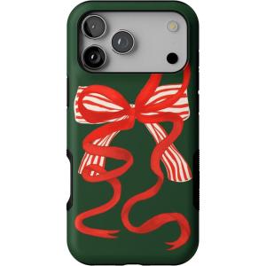 Casely iPhone 17 Pro Max Case | Santa’s Favorite | Holiday Bow | Bold Protective Design | MagSafe Compatible Design