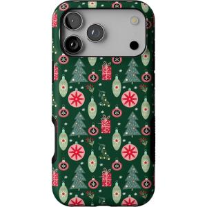 Casely iPhone 17 Pro Max Case | Tinsel Town | Christmas Ornament | Bold Protective Design | MagSafe Compatible Design