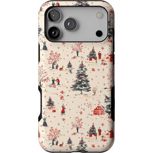 Casely iPhone 17 Pro Max Case | Winter Nostalgia | Vintage Holiday | Bold Protective Design | MagSafe Compatible Design
