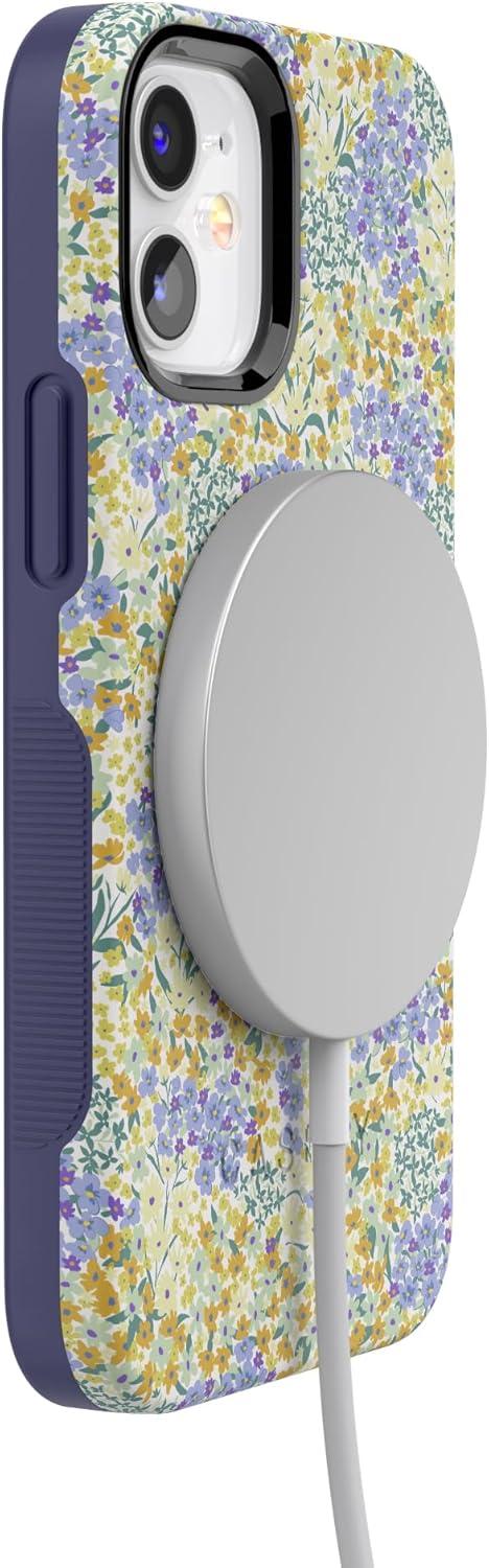 imageCasely iPhone 1212 Pro Case  Be Mine  Tiny Hearts  Bold Protective Design  Compatible with MagSafeDream Garden  Cottagecore