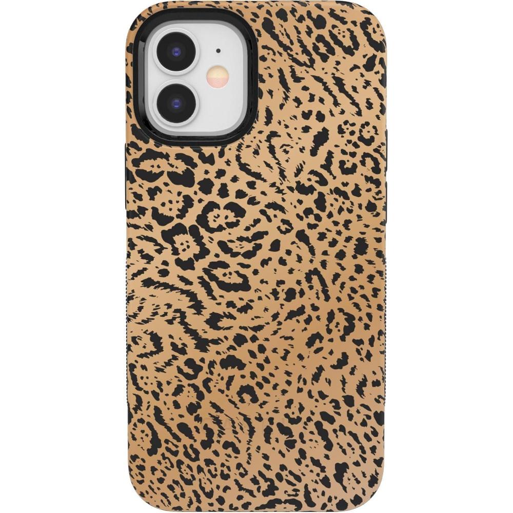 imageCasely iPhone 11 Case  Shell Shocked  Tortoise Print  Bold Protective DesignBorn to Be Wild  Jaguar Print