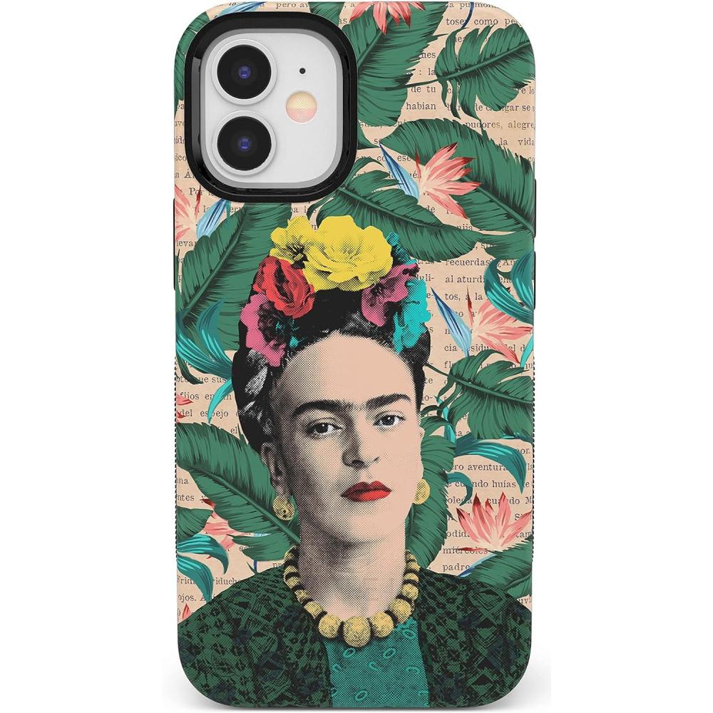 imageCasely iPhone 11 Case  Shell Shocked  Tortoise Print  Bold Protective DesignFrida Kahlo  Find Your Muse  Portrait Floral
