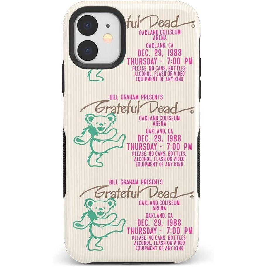 imageCasely iPhone 11 Case  Shell Shocked  Tortoise Print  Bold Protective DesignGrateful Dead  Miracle Ticket  Vintage