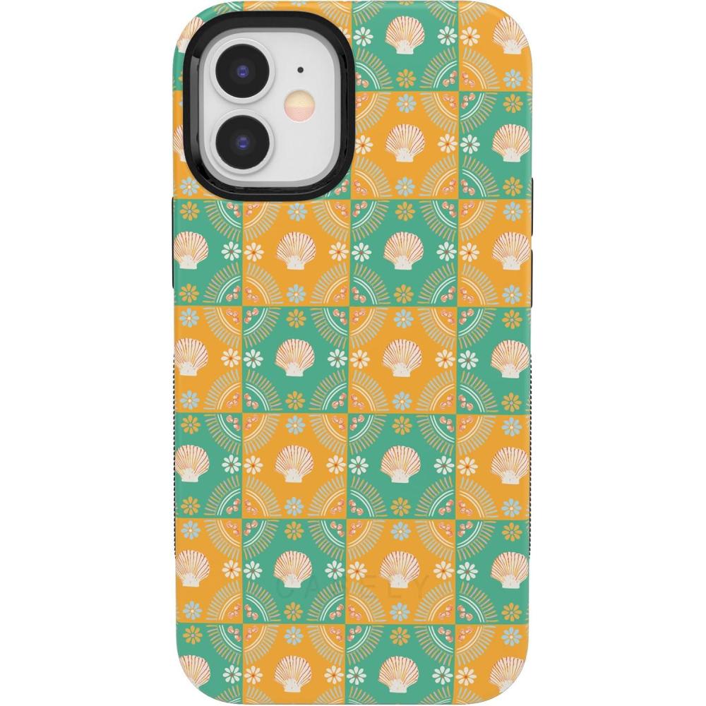imageCasely iPhone 11 Case  Shell Shocked  Tortoise Print  Bold Protective DesignSea La Vie  Dippin Daisys Tropical Vacation
