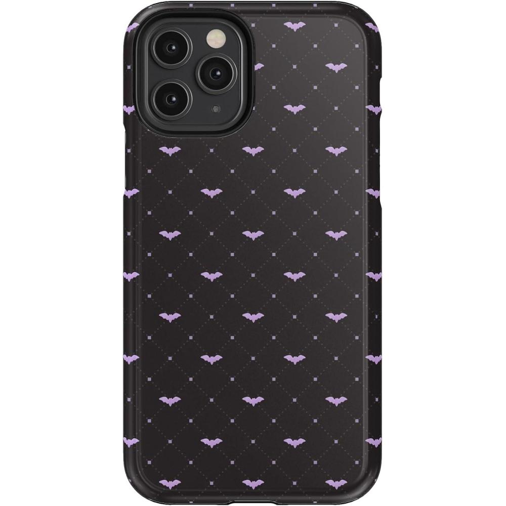 imageCasely iPhone 11 Pro Case  Such a Battie  Purple Bats  Essential Slim DualLayer Protective Design