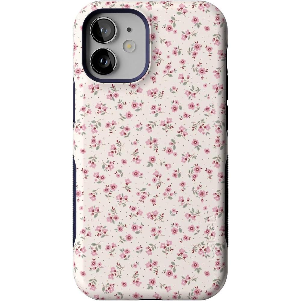 imageCasely iPhone 12 Mini Case  Dark Fantasy  Contrast Floral  Bold Protective Design  Compatible with MagSafeCottage Charm  Cottagecore