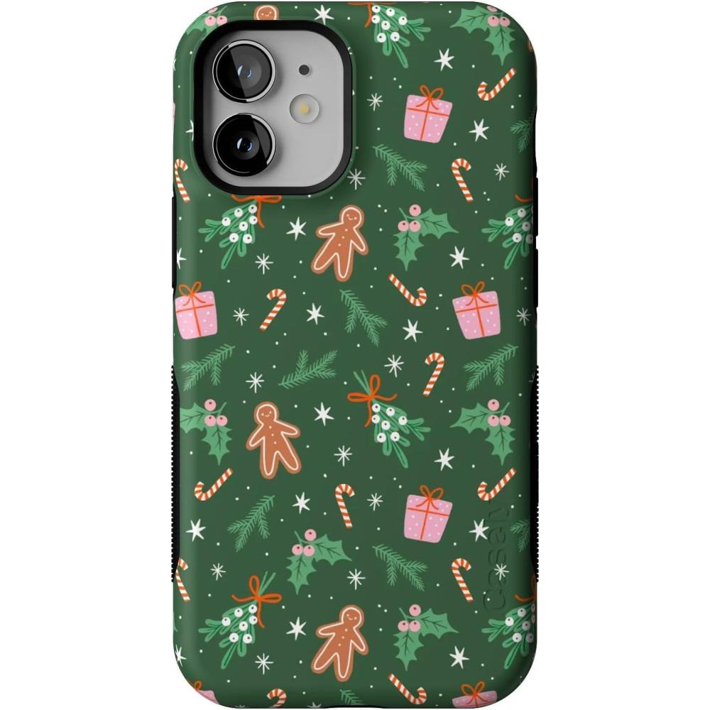 imageCasely iPhone 12 Mini Case  Everything Nice  Gingerbread  Bold Protective Design  MagSafe Compatible Design