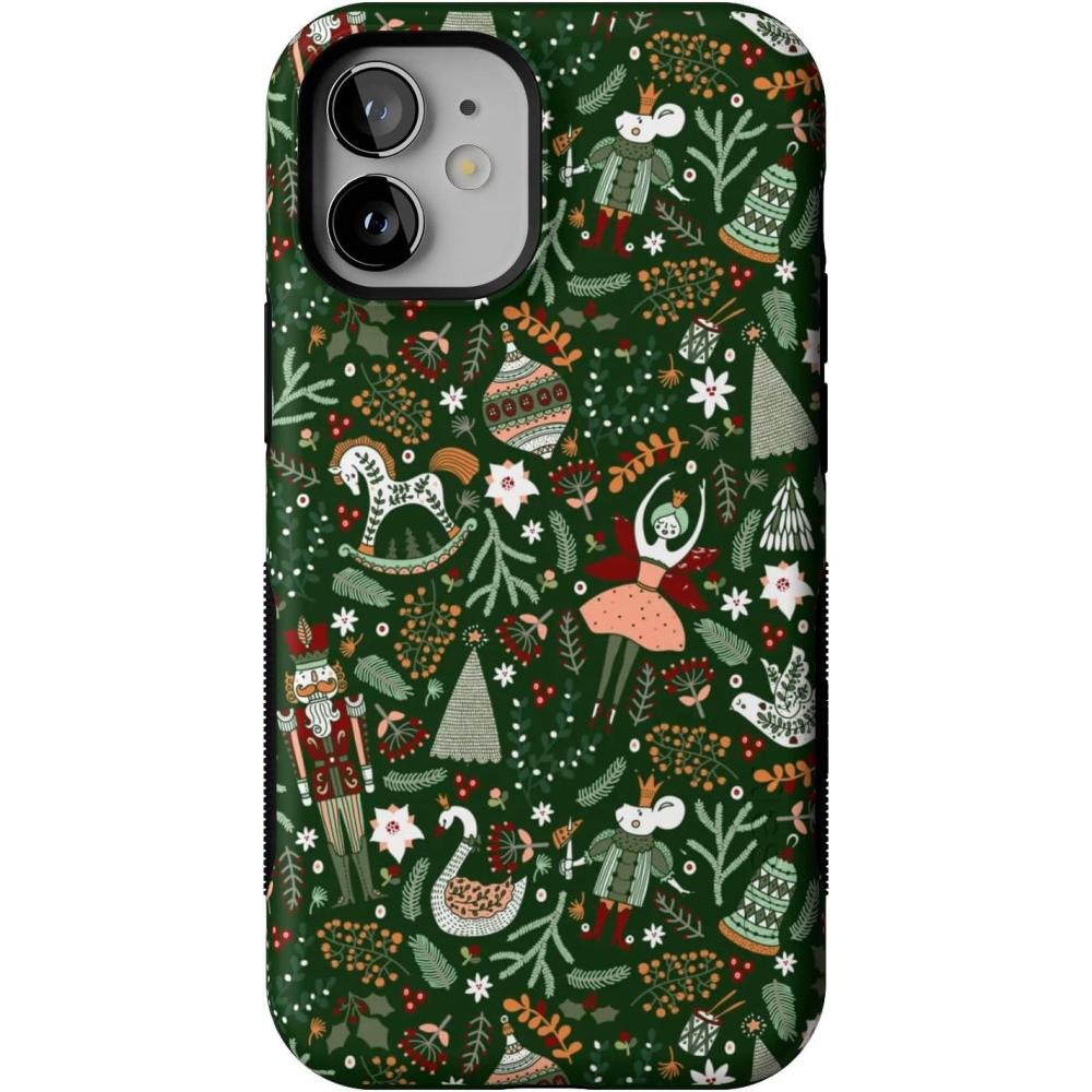 imageCasely iPhone 12 Mini Case  Sugar Plum Fairy  Winter Wonderland  Bold Protective Design  MagSafe Compatible Design