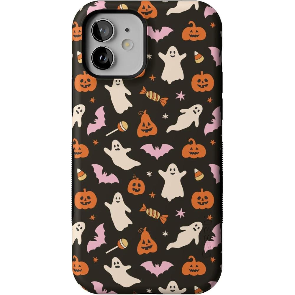 imageCasely iPhone 12 Mini Case  Trick or Treat  Sweet Halloween  Bold Protective Design  MagSafe Compatible Design