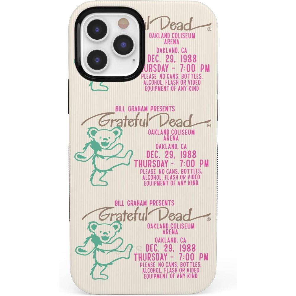 imageCasely iPhone 1212 Pro Case  Be Mine  Tiny Hearts  Bold Protective Design  Compatible with MagSafeGrateful Dead  Miracle Ticket  Vintage