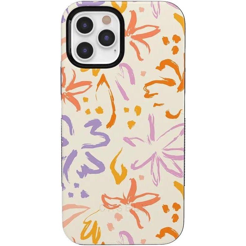 imageCasely iPhone 1212 Pro Case  Be Mine  Tiny Hearts  Bold Protective Design  Compatible with MagSafeHibiscus Blooms  Hawaiian Floral