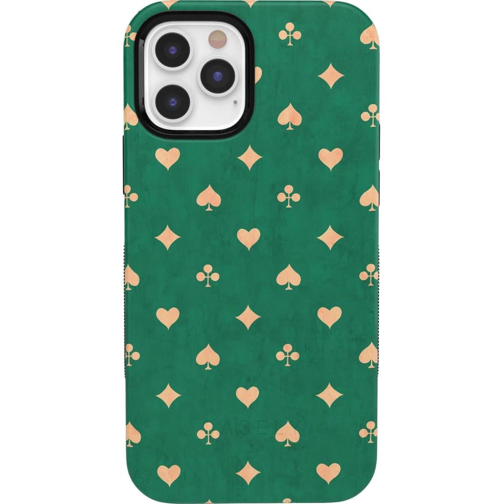 imageCasely iPhone 1212 Pro Case  Be Mine  Tiny Hearts  Bold Protective Design  Compatible with MagSafeRoyal Flush  French Deck