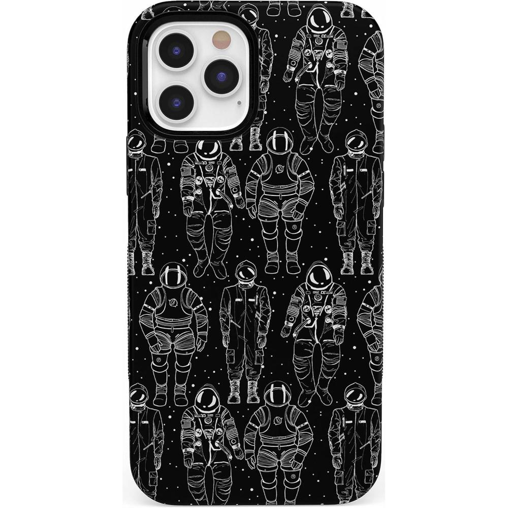 imageCasely iPhone 1212 Pro Case  Be Mine  Tiny Hearts  Bold Protective Design  Compatible with MagSafeSpaceman  Out of this World Astronaut