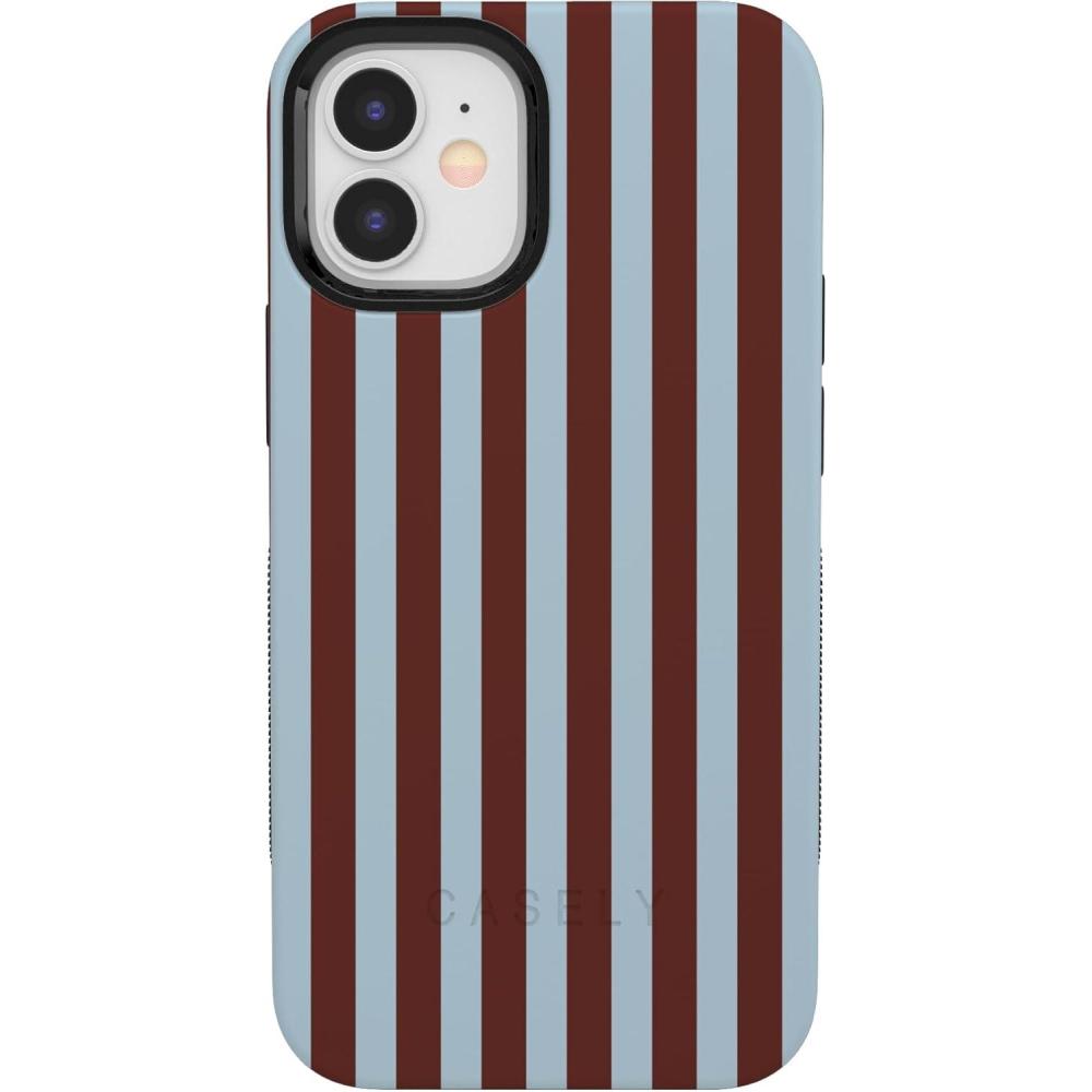 imageCasely iPhone 1212 Pro Case  Be Mine  Tiny Hearts  Bold Protective Design  Compatible with MagSafeSunday in Brooklyn  Chocolate Stripes