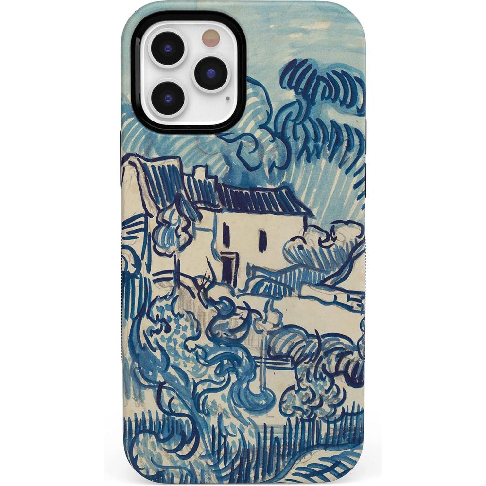imageCasely iPhone 1212 Pro Case  Be Mine  Tiny Hearts  Bold Protective Design  Compatible with MagSafeVan Gogh  Landscape With Houses