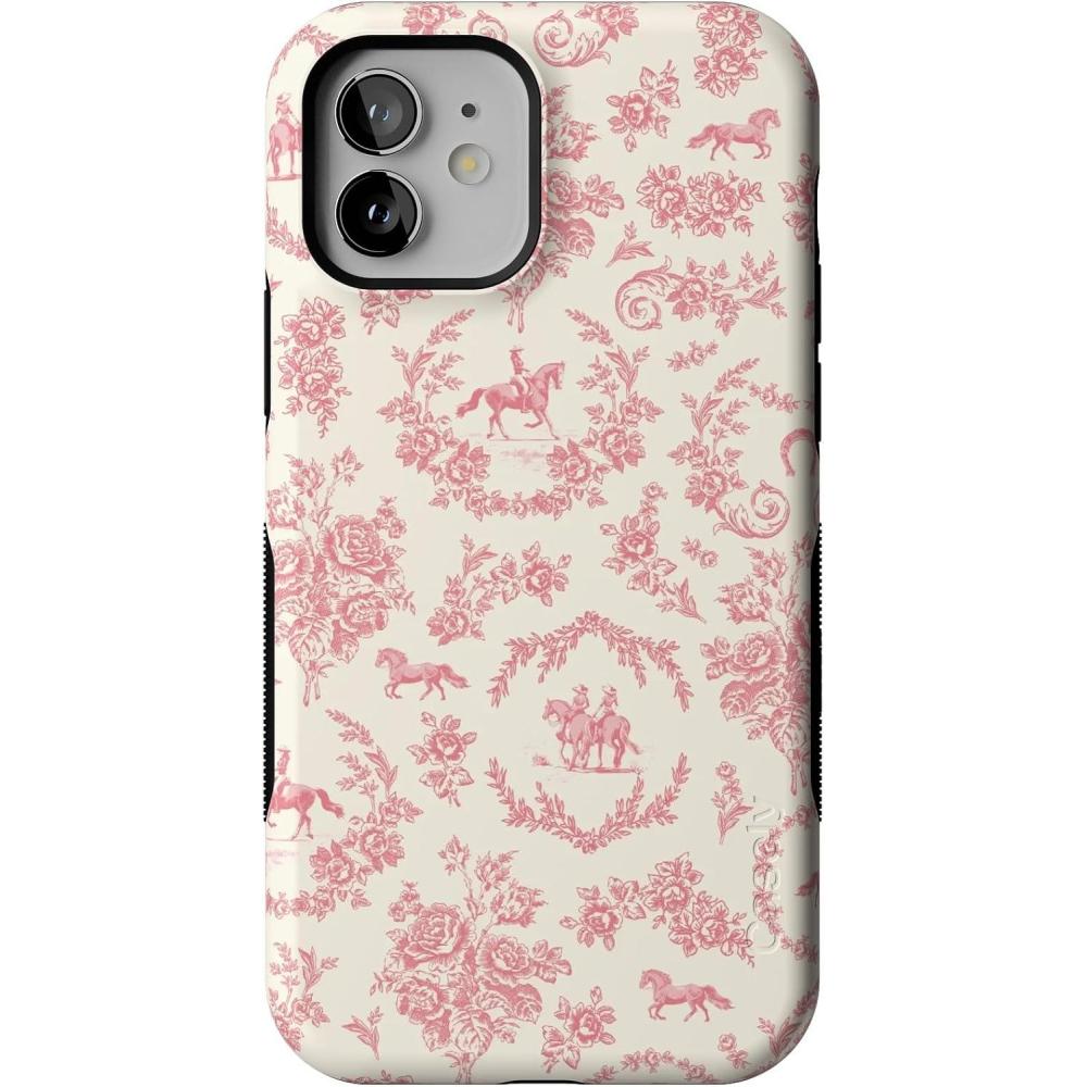 imageCasely iPhone 1212 Pro Case  Be Mine  Tiny Hearts  Bold Protective Design  Compatible with MagSafeWestern Bloom  Jenna Palek x Casely