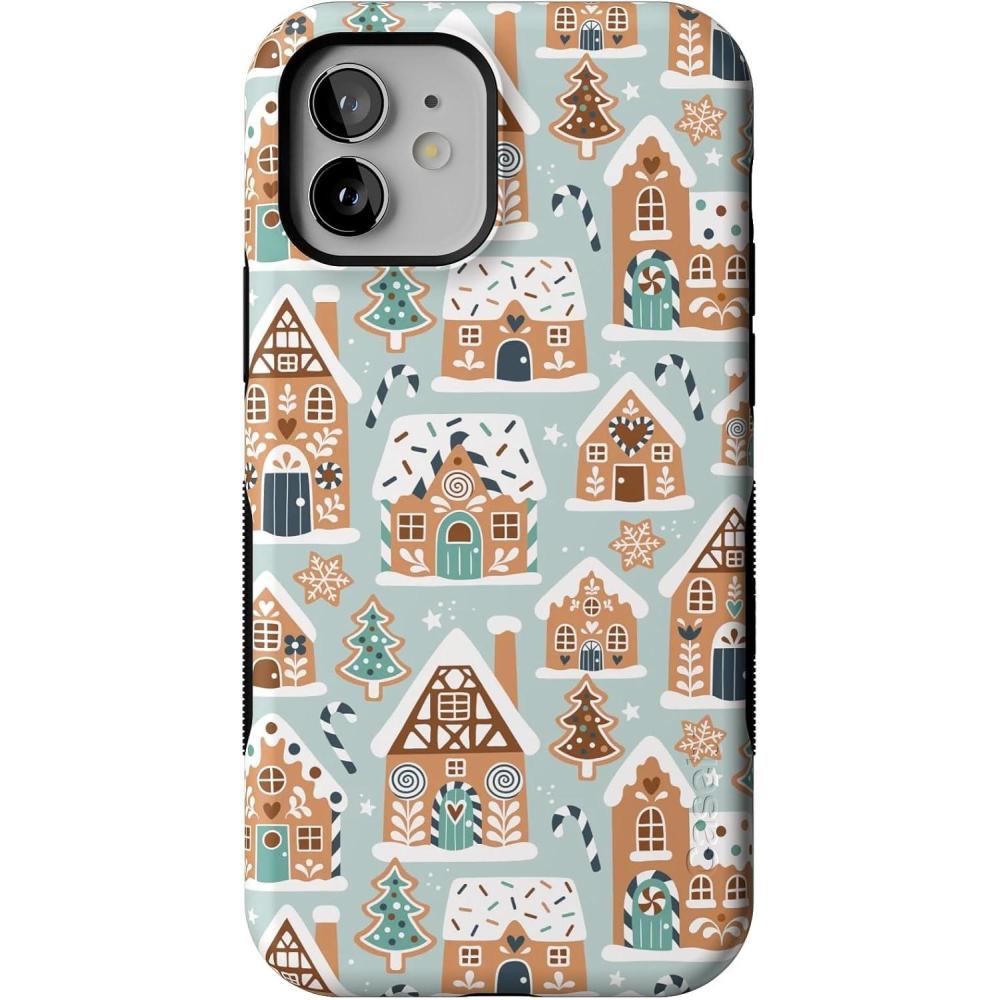 imageCasely iPhone 1212 Pro Case  Built Too Sweet  Frosted Village  Bold Protective Design  MagSafe Compatible Design