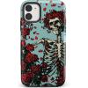 Forever Grateful | Grateful Dead Skeleton Floral