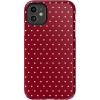 On the Dot | Maroon Polka Dot