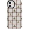 imageCasely iPhone 12 Mini Case  Bear Hugs  Teddy Squares  Bold Protective Design  MagSafe Compatible Design