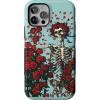 Forever Grateful | Grateful Dead Skeleton Floral
