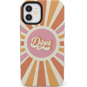 Casely iPhone 11 Case | Shell Shocked | Tortoise Print | Bold Protective Design(You’re Dope | Retro Colorblock)