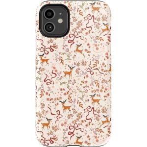 Casely iPhone 11 Pro Max Case | Gingerbread Lane | Holiday Sweets | Essential Slim Dual-Layer Protective Design(Dashing Through the Snow | Enchanted Forest)