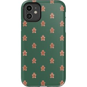 Casely iPhone 11 Pro Max Case | Gingerbread Lane | Holiday Sweets | Essential Slim Dual-Layer Protective Design(You Can’t Catch Me | Gingerbread Man)
