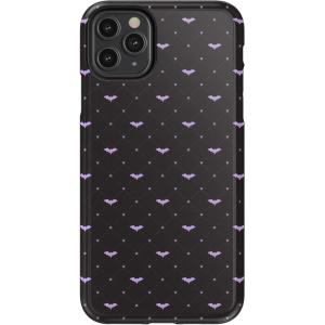 Casely iPhone 11 Pro Max Case | Such a Battie | Purple Bats | Essential Slim Dual-Layer Protective Design