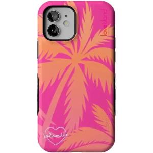 Casely iPhone 12 Mini Case | Dark Fantasy | Contrast Floral | Bold Protective Design | Compatible with MagSafe(Islander | Love Island)