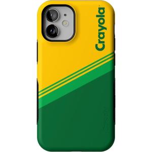 Casely iPhone 12 Mini Case | Dark Fantasy | Contrast Floral | Bold Protective Design | Compatible with MagSafe(Keep It Classic | Crayola Crayon Box)