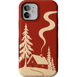 Casely iPhone 12 Mini Case | Snowed in | Cozy Winter | Bold Protective Design | MagSafe Compatible Design