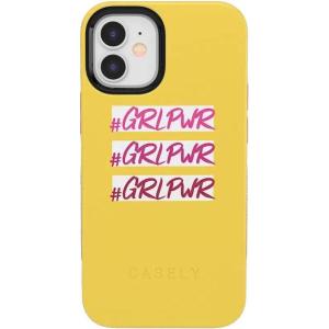 Casely iPhone 12/12 Pro Case | Be Mine | Tiny Hearts | Bold Protective Design | Compatible with MagSafe(GRLPWR | Triple Threat)