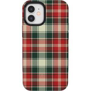 Casely iPhone 12/12 Pro Case | Be Mine | Tiny Hearts | Bold Protective Design | Compatible with MagSafe(Plaid & Proper | Signature Plaid)