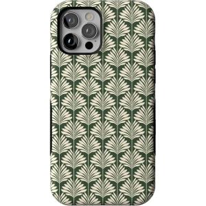 Casely iPhone 12/12 Pro Case | Be Mine | Tiny Hearts | Bold Protective Design | Compatible with MagSafe(The Boyfriend Collection | Cabana Nights)