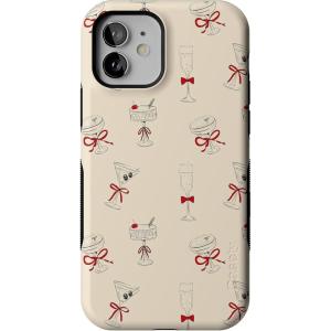 Casely iPhone 12/12 Pro Case | Tini | Kitty and Vibe Holiday | Bold Protective Design | MagSafe Compatible Design