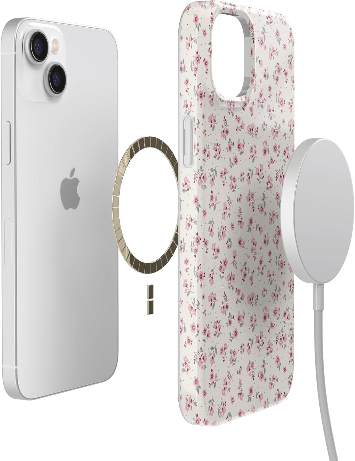 imageCasely iPhone 14 Plus Case  Van Gogh  Sunflowers Floral  Compatible with MagSafe  Classic Ultra Thin DesignCottage Charm  Cottagecore