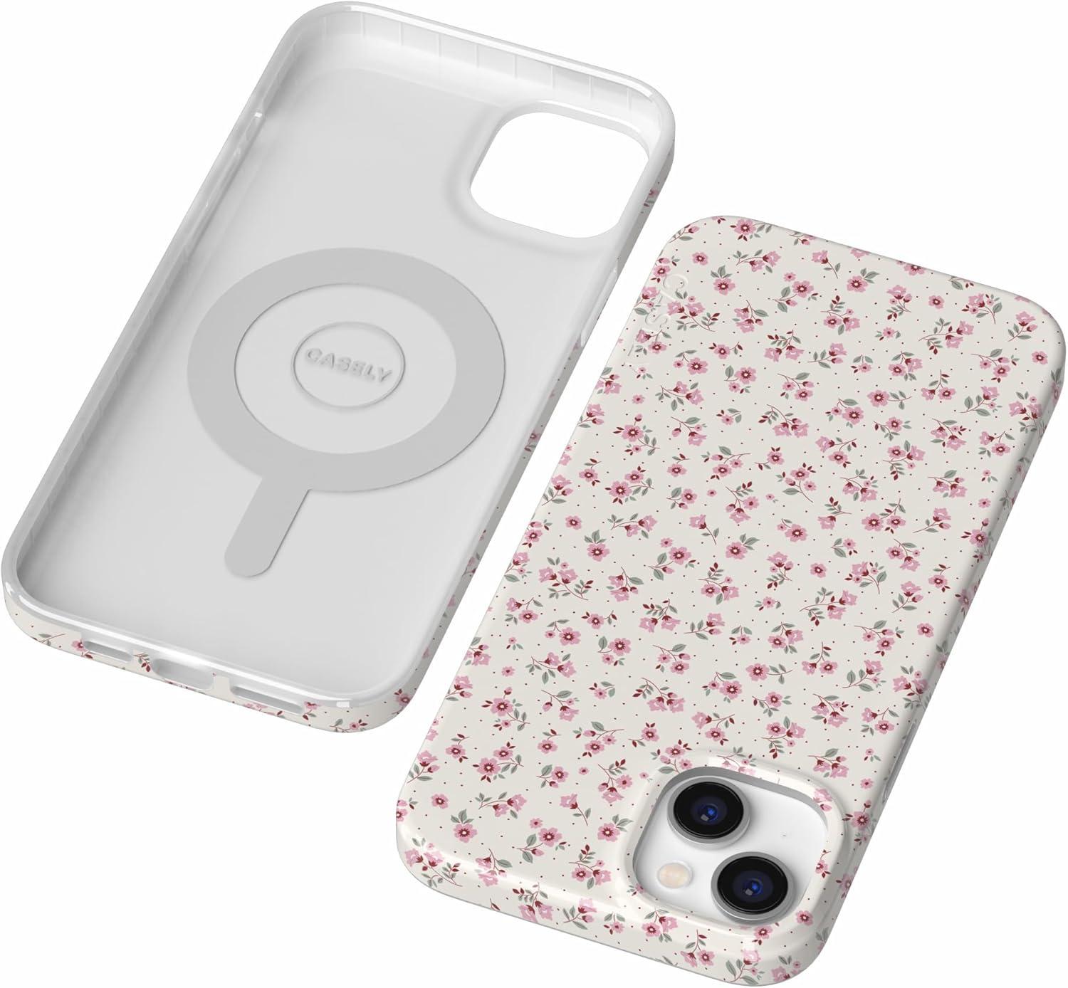 imageCasely iPhone 14 Plus Case  Van Gogh  Sunflowers Floral  Compatible with MagSafe  Classic Ultra Thin DesignCottage Charm  Cottagecore
