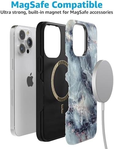 imageCasely iPhone 15 Pro Max Case All The Fun Things Fun on Weekdays Bold Protective Design Compatible with MagSafeBlue Marble