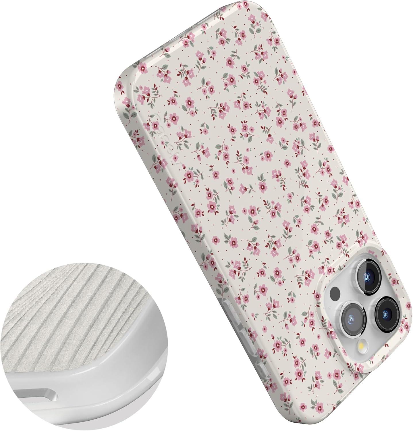 imageCasely iPhone 15 Pro Max Case  Butter Yellow Stripes  Sunday Best  Compatible with MagSafe  Classic Ultra Thin DesignCottage Charm  Cottagecore