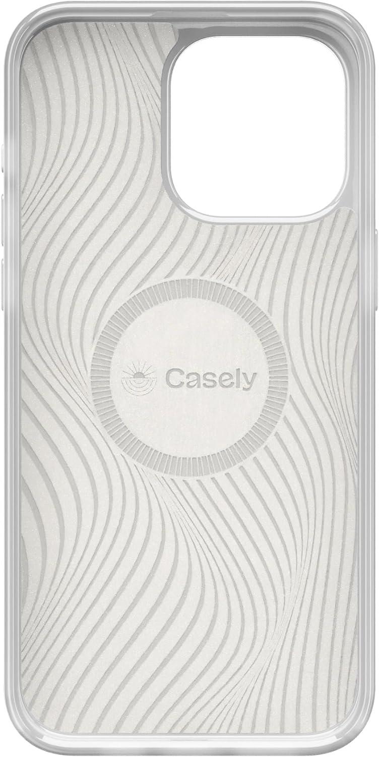 imageCasely iPhone 15 Pro Max Case  Butter Yellow Stripes  Sunday Best  Compatible with MagSafe  Classic Ultra Thin DesignPicking Daisies  Cottagecore