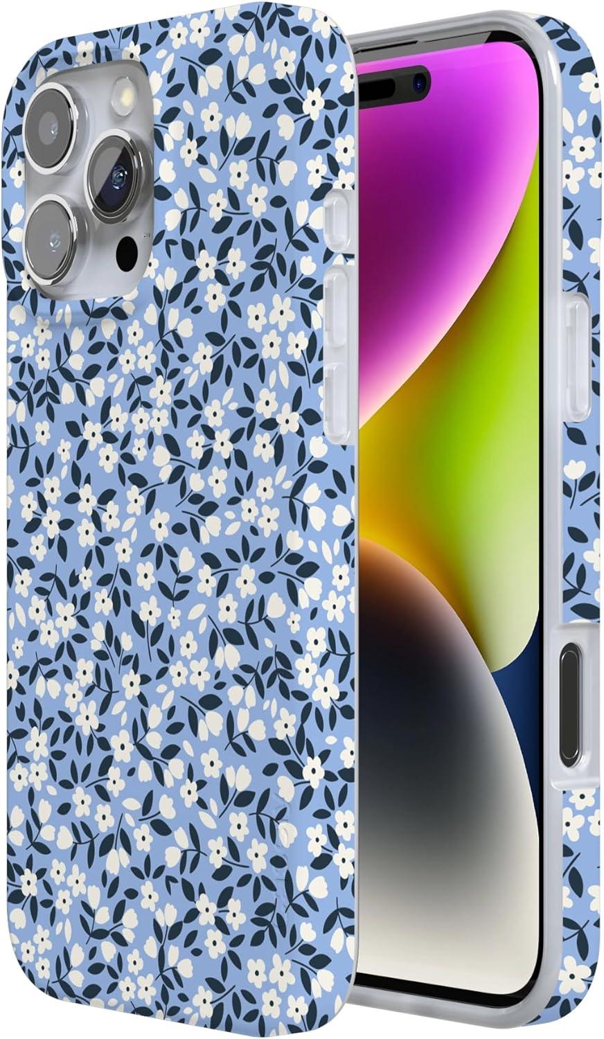 imageCasely iPhone 16 Pro Case  Moody Monochrome  in The Grove  Compatible with MagSafe  Classic Ultra Thin DesignPicking Daisies  Cottagecore