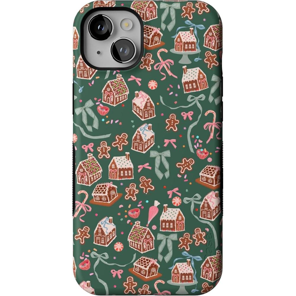 imageCasely iPhone 13 Mini Case  Gingerbread Lane  Holiday Sweets  Bold Protective Design  MagSafe Compatible Design