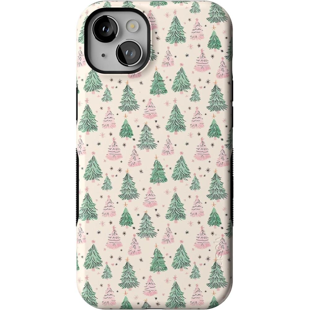 imageCasely iPhone 13 Mini Case  Lookin Pine  Christmas Tree  Bold Protective Design  MagSafe Compatible Design