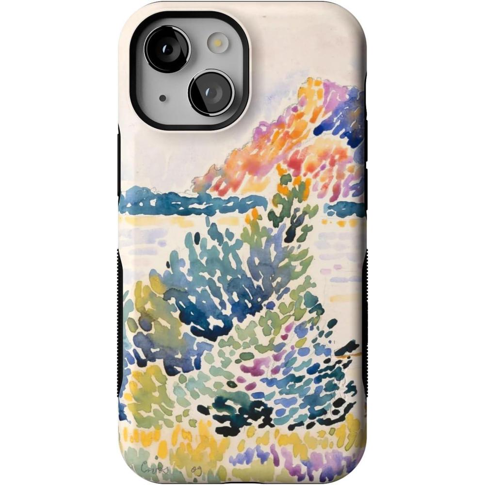 imageCasely iPhone 13 Mini Case  Pura Vida  Oasis  Bold Protective Design  Compatible with MagSafeCalm Waters  The Met Museum