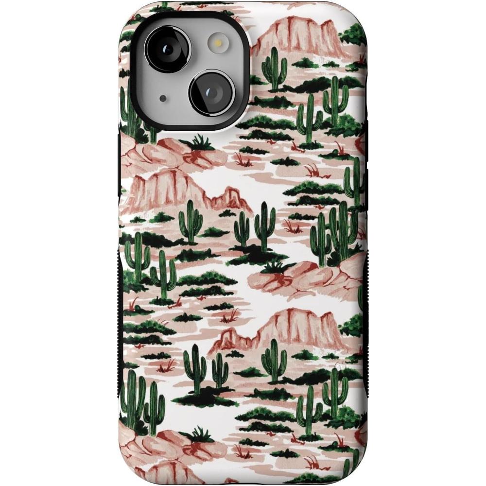 imageCasely iPhone 13 Mini Case  Pura Vida  Oasis  Bold Protective Design  Compatible with MagSafeGold Rush  Desert