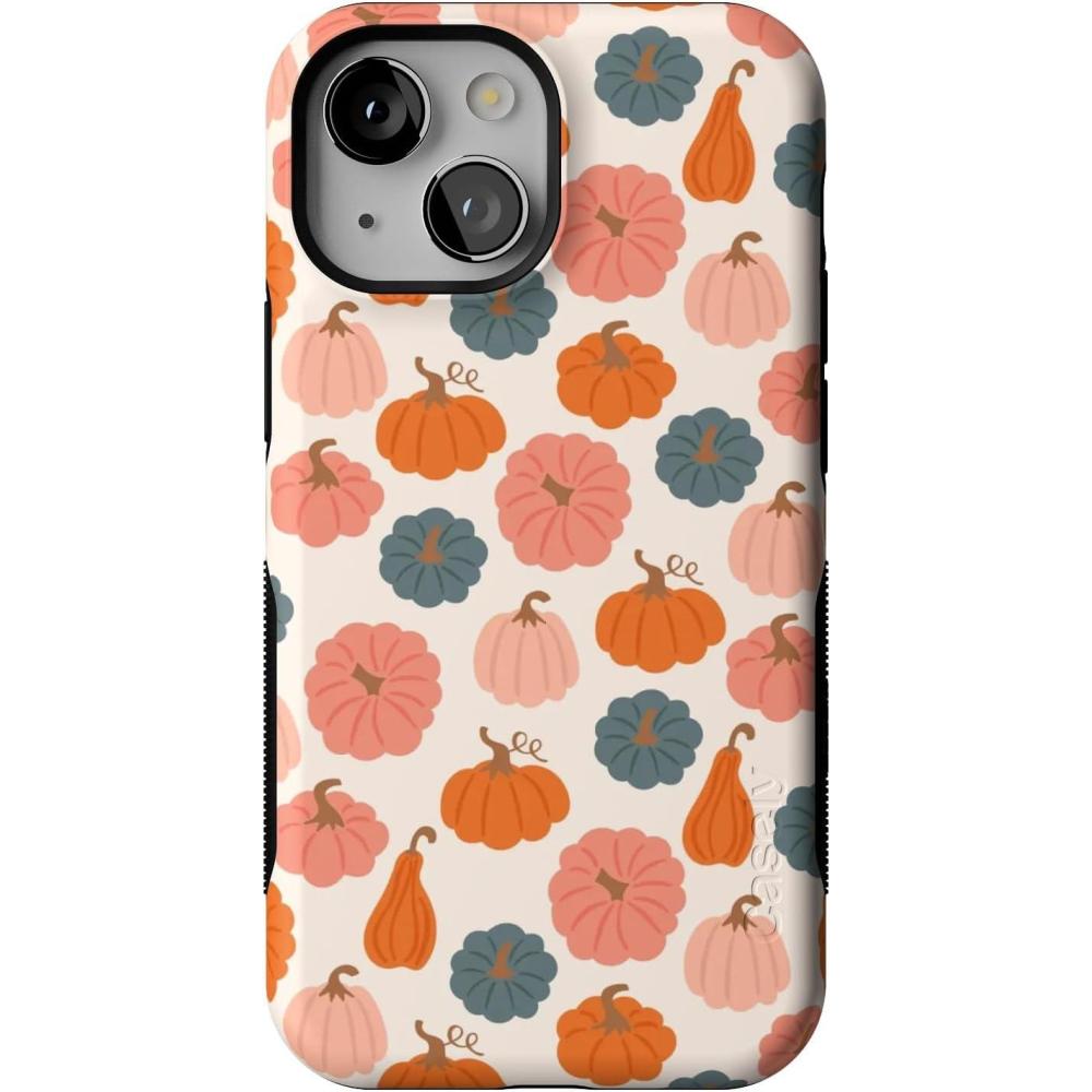 imageCasely iPhone 13 Mini Case  Pura Vida  Oasis  Bold Protective Design  Compatible with MagSafeOh My Gourd  Pumpkin Patch