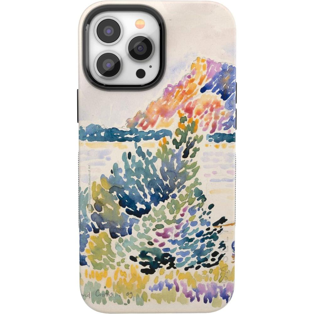 imageCasely iPhone 13 Pro Case  Sage Garden  Green Floral  Bold Protective Design  Compatible with MagSafeCalm Waters  The Met Museum